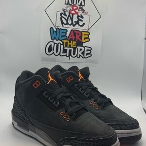Jordan 3 Retro - Fear Pack - Size 5.5M/7W